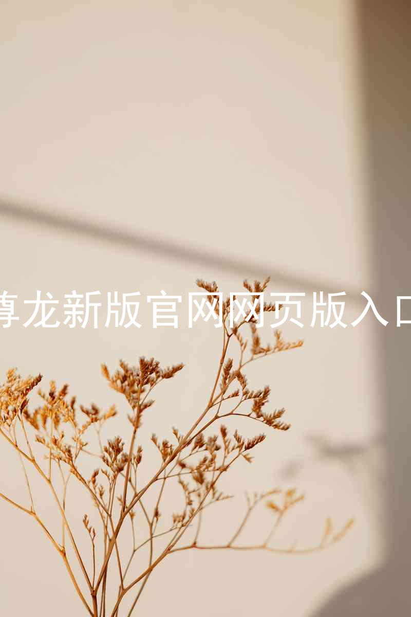 尊龙新版官网网页版入口